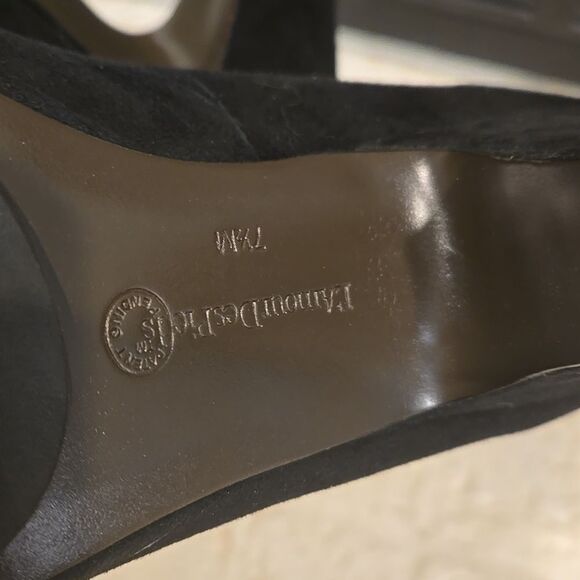 Labour des pieds womens heeled shoe size 7.5 - Picture 5 of 7